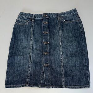Tommy Hilfiger Blue Mini Skirt with Modern Appeal